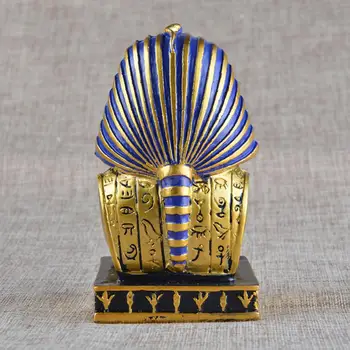 Senovės Egipto King Tut Dervos Statulėlės Statula Namų Meno Dekoro Vertus, Drožyba, Skulptūra Craftworks