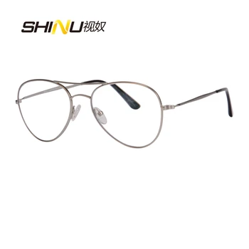 SHINU Prekės Progressive Multifocal Lęšio Akiniai Skaitymui Moterys Vyrai Bifocal Žr. Arti Ir Toli Presbyopia Akinių Dioptrijų Akiniai