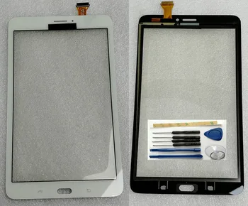 Shyueda Naujas Samsung Galaxy Tab E 8.0 SM-T3777 3G Išorinis Priekinis Stiklas, Jutiklinis Ekranas