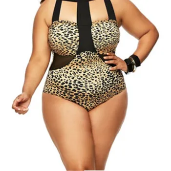 Siamo Plius Dydis Sexy Bikini su Daugiau Dizaino Riebalų Didelio Dydžio Moteris, maudymosi Kostiumėliai, spalvotais Aukšto Juosmens Paplūdimio kostiumai