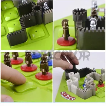 Sienos &Kariai, Strategijos Stalo Žaidimas Deluxe Žaislai Vaikams Su Nešiojamų Atveju Vaikams Amžiaus 8 Ir Suaugusiems