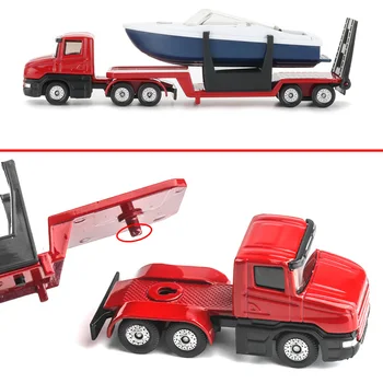 Siku Lydinio Sunkvežimių Žaislo Traktoriai, Priekabos Modelį Statybinės Ekskavatorių Buldozerių Sraigtasparnis Juokingi Automobilių Žaislai Vaikams