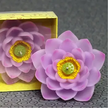 Silikono formos 3D Perlas Gėlių Phalaenopsis Lotoso, Rožių šokolado liejimo formos gėlių Vestuvių Žvakės rankų darbo muilas pelėsių kvapas, akmens liejimo formos