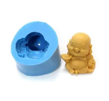 Silikono formos laughing Buddha dervos molio pelėsių silikono tortas pelėsių muilo priėmimo Formų žvakių liejimo formos aromatas pelėsių Rankų darbo Amatų