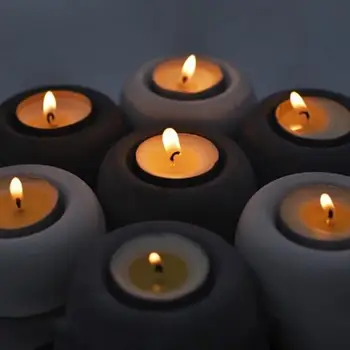 Silikono Formos Žvakidė Betono Vazonas Formų Žvakių Laikiklis Įrankis Sultingi Puodą Pelėsių Šokolado Pelėsių Namuose Amatų Papuošalai