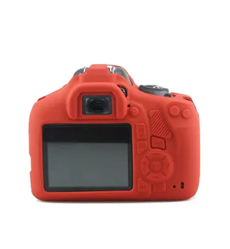 Silikono Šarvai Odos dėklo korpuso Dangtelio Raštas Canon EOS 1500D 2000D Sukilėlių T7 Kiss X90 Skaitmeninis Fotoaparatas