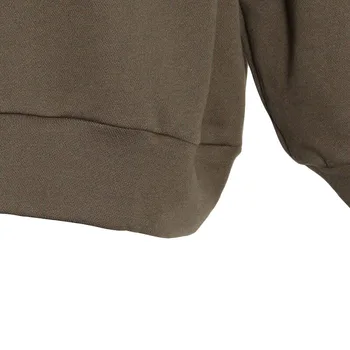 SISPELL vientisos Spalvos Pagalvėlės Pečių Moterų Sweatershirt O Kaklo, ilgomis Rankovėmis Prarasti Dėl Moterų Atsitiktinis Sweatshiers 2020 Mados Banga
