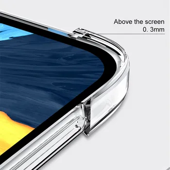 Skaidraus Silikono Soft Case For Samsung Galaxy Tab S7 Plius 12.4