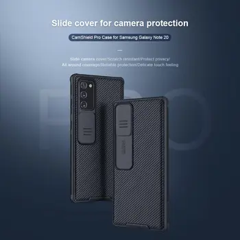 Skaidrių Kameros Apsaugos Case for Samsung Galaxy S20 FE 2020 Nillkin Objektyvo Dangtelis, Skirtas 
