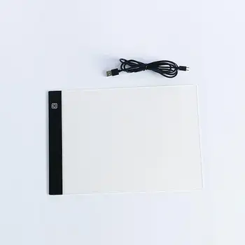 Skaitmeninio Piešimo Tablet LED 3 Lygio Tamsos Šviesa Lange Sekimo Kopijuoti Valdybos Grafinis Tablečių Meno Tapybos Rašyti Diamond Dažymo Įrankiai