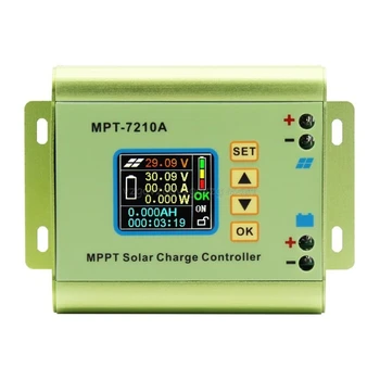 Skaitmeninis MPPT Saulės Įkrovimo Valdiklis, skirtas Ličio Baterija 24V / 36V / 48V / 60V / 72V Baterijos Išėjimo 0-10A MPT-7210A O11 19