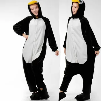 Skeletas Onesies Suaugusiųjų Panda Uni-kukurūzų Animacinių filmų Onesie Moterų Flanelė Pižama, Gyvūnų Cosplay Vienas Gabalas Sleepwear Vaikų Jumpsuits