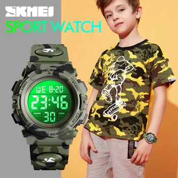 SKMEI 1548 Sporto Vaikai Laikrodžiai Berniukų, Mergaičių Laikrodis Mados LED šviesos Elektroninių Vaikai Laikrodis Klirensas Pardavimo Laivas Iš Brazilijos