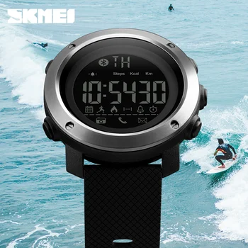 SKMEI Sporto Smart Watch Vyrai Moterys Vandeniui Elektroninių Skaitmeninių Sporto Laikrodžiai Prekės Pedometer Kalorijų 