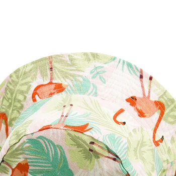 Skrybėlės, kepurės Nauji Instagram Pavasario/Vasaros Skrybėlę flamingo retro Žvejys Skrybėlę grįžtamasis medvilnės sporto atsitiktinis skrybėlę paplūdimio skrybėlę kibiro kepurę