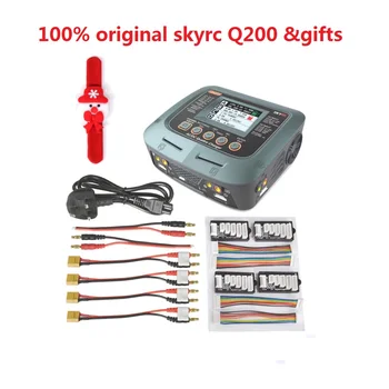 SKYRC Q200 1 iki 4 protingas kroviklis/Išleidiklis AC/DC, skirtą Lipo/LiHV/Ličio-geležies/Ličio Jonų/NiMH/NiCD/Švino-rūgšties baterijos