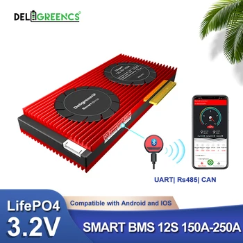 Smart BMS 12S 150A 200A 250A UART 485 GALI modbus 