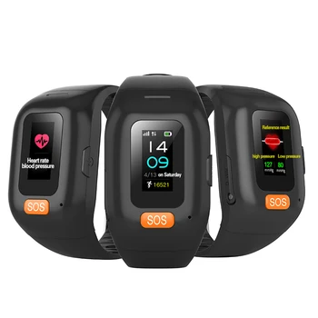 Smart GPS GPS Apyrankės Žiūrėti Vyresnio amžiaus Vyrų Studentų Apyrankė SOS Nuotolinio Širdies ritmas, Balso Stebėti, Rūpintis Tėvų Telefono Smartwatch