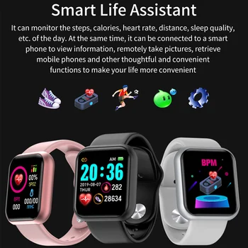 Smart Watch Vyrų Kraujo Spaudimo Matavimas Elektronine Smart Watch Širdies Ritmo Monitorius Smartwatch Vandeniui Ip67 Smartwatch Moterims