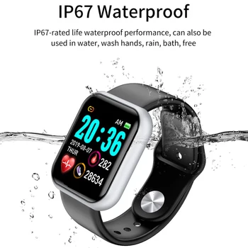 Smart Watch Vyrų Kraujo Spaudimo Matavimas Elektronine Smart Watch Širdies Ritmo Monitorius Smartwatch Vandeniui Ip67 Smartwatch Moterims