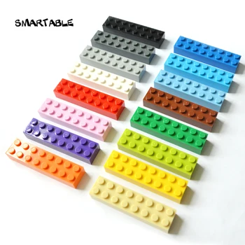 Smartable Plytų 2X8 Statybinių Blokų Dalys 