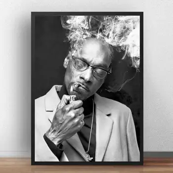 Snoop Dogg Modulinės Nuotraukos, Gražus Vyras Kietas Drobės Tapybos Sienos Meno Plakatų Spausdinimo Šiuolaikinio Gyvenimo Kambario, Namų Dekoro Sistemą, Nr.
