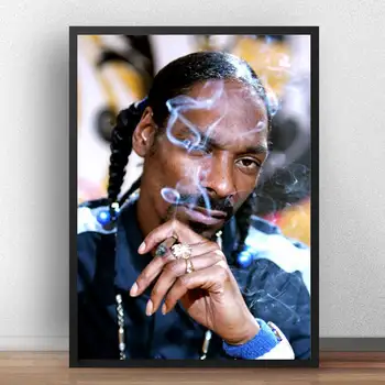Snoop Dogg Modulinės Nuotraukos, Gražus Vyras Kietas Drobės Tapybos Sienos Meno Plakatų Spausdinimo Šiuolaikinio Gyvenimo Kambario, Namų Dekoro Sistemą, Nr.