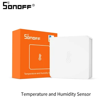 Sonoff ZigBee Temperatūros ir Drėgmės Jutiklis Temperatur/Drėgmės Jutiklis App Realiu Laiku Kontroliuoti Darbą Su SONOFF ZigBee Vartai