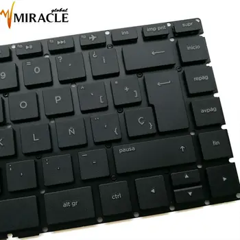 SP ispanijos nešiojamojo kompiuterio klaviatūra HP Notebook 14-AC 240 G5 14-AF 14-AF010NR 14-AF180NR 14G-SKELBIMŲ 14Q-AJ serijos black kb originalas