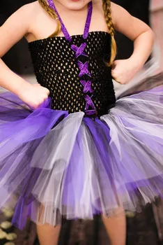 Spalvinga Kūdikių Mergaitės, Nėrimo Tutu Suknelė Vaikai Tiulio Suknelė su Kirto Juostelės Gėlių Hairbow Vaikų Gimtadienis Kostiumas Suknelė