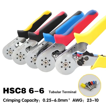 SPALVŲ užspaudimo įrankis hsc8 6-6 6-4 crimper kablo kesici replės kabelį crimp tools tiekėjas vielos pjovimo alicate crimpador alicates