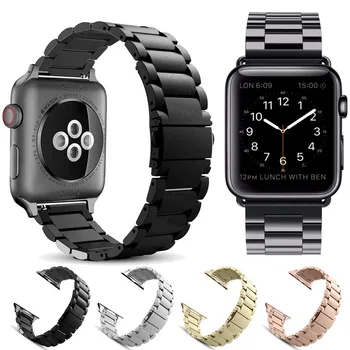 Sporto Diržu, Apple Watch Band 38mm42mm Nerūdijančio Plieno Metalo Watchband iwatch SE 6/5/4/3/2 4 40mm 44mm adapteris apyrankę Įrankis
