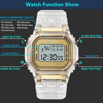 Sporto Skaitmeninis Žiūrėti Moterys Vyrai Aikštėje LED Watch Silikono Elektroninių Žiūrėti Moterų Laikrodžiai Laikrodis relogio feminino skaitmeninis reloj