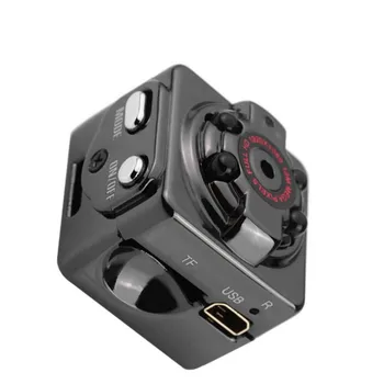 SQ8 1080P Full HD Smart Mažas Cam Micro Mini Kamera, Vaizdo Kamera, Naktinio Matymo Belaidžio Kūno DV DVR Maža Mini Kamera Microchamber