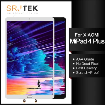SRJTEK 10.1 Už Xiaomi MiPad 4 Plus LCD Ekranas Jutiklinis Ekranas Mi Trinkelėmis 4 Plus skaitmeninis keitiklis Tablet Pakeisti Mipad LCD Matricos