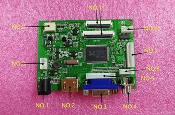 Srjtek VS-TY2662-V2 HDMI VGA 2AV 40/50-pin PC valdytojas, valdybos Aviečių PI 3 EJ101IA-01G 8-bit IPS LCD ekrano tvarkyklė