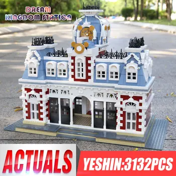SS Yeshin 11004 Streetview Stotis Creamland Modelis Rinkiniai Asamblėjos Pastato Blokus, Plytas Žaislų Vaikams Kalėdų Dovanos