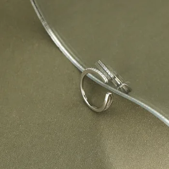 S'STEEL korėjos Auskarai 925 Sterlingas Sidabro Įrašą Auskarai Moterims Cirkonis Minimalistinė Geometrinių Earings Pendientes Fine Jewelry
