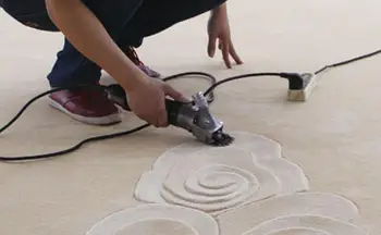 ST-II Nešiojamų kilimas kilimas drožyba mašina ŠLYTIES MEISTRAS