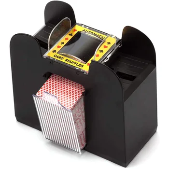 Stalo Žaidimas Pokerio Kortos Mediniai Elektros Automatinė Maišyklė Puikus Tiltas Ar Pokerio Dydžio Kortos