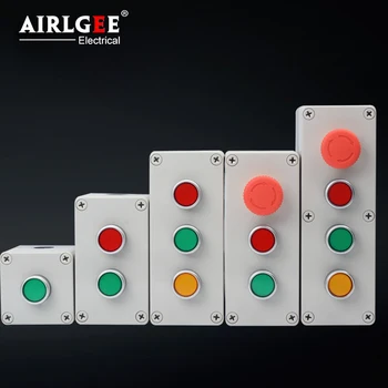 Su šviesos mygtuką įjungti high-end padidėjęs mygtuką lauke TYX serijos ABS vandeniui paskirstymo dėžutę, perjungti kontrolės 22 langelyje skyles