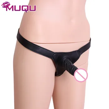 Suaugusiųjų Odos lesbiečių Strapon 10cm silikoninis juodas dildo dirželis ant varpos Reguliuojami Diržai suaugusiųjų sekso žaislai moterims, sekso produktai