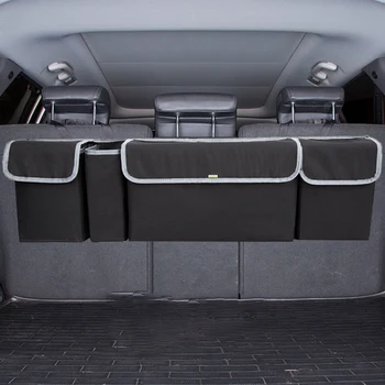 Sulankstomas Auto Sėdynės Atlošo Organizatorius Oksfordo Vandeniui Išardomi Sunkvežimių Saugojimo Krepšys Multi Kabinti Kišenėje