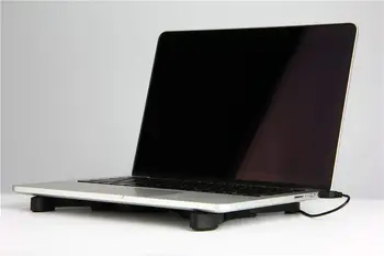 Sulankstomas USB Nešiojamojo kompiuterio Aušinimo Pagalvėlės Su Dvigubo Gerbėjai Mini 
