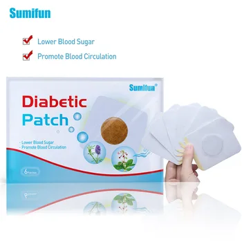 Sumifun 18pcs cukriniu Diabetu Pleistras Diabeto Vaistažolių Diabeto Išgydyti sumažinti Kraujo Gliukozės Stabilizuoja Cukraus Balansas Medicinos Gipso D1789