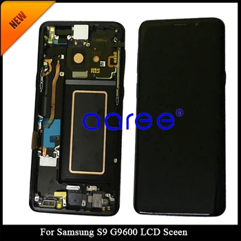 Super AMOLED skystųjų kristalų (LCD Samsung S9 LCD S9 G960F LCD Samsung S9 G960F Ekranas LCD Ekranas Touch 
