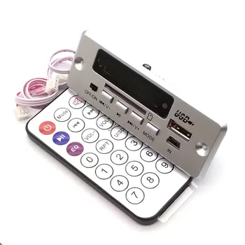 Super digital lossless WAV garso dekodavimo valdybos MP3 dekoderis grotuvas FM radijas 6-12V