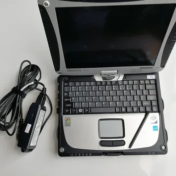 Super MB Star C5 SD C5 su Naudojamų Diagnostikos Toughbook CF-19 4G & 360GB SSD V12/2020 programinės įrangos X/Vediamo/DTS/WIS/EPC paruoštas naudoti