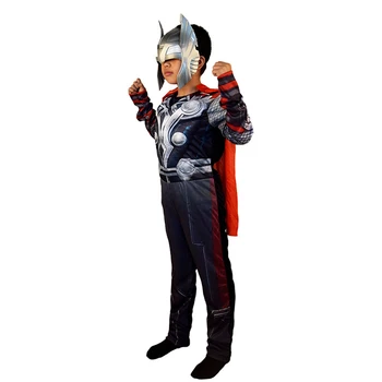 Superherojus Vaikai Raumenų Thor Thanos Klasikinis Raumenų kaukė Cosplay Vaikų Berniukų Helovinas Karnavaliniai Kostiumai Vaikams Fantasia Išgalvotas Suknelė