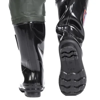Sutirštės ultra-high barelį kelnes lietaus batai dėvėti, atsparus juodas storas-soled žvejybos avalynė plauti automobilių vandens batai didelis dydis 38-45